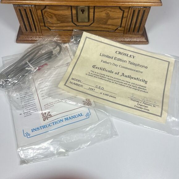 Crosley Limited Edition - 5000 Telephone Fathers Day Commemorative Phone No Box - Picture 2 of 11